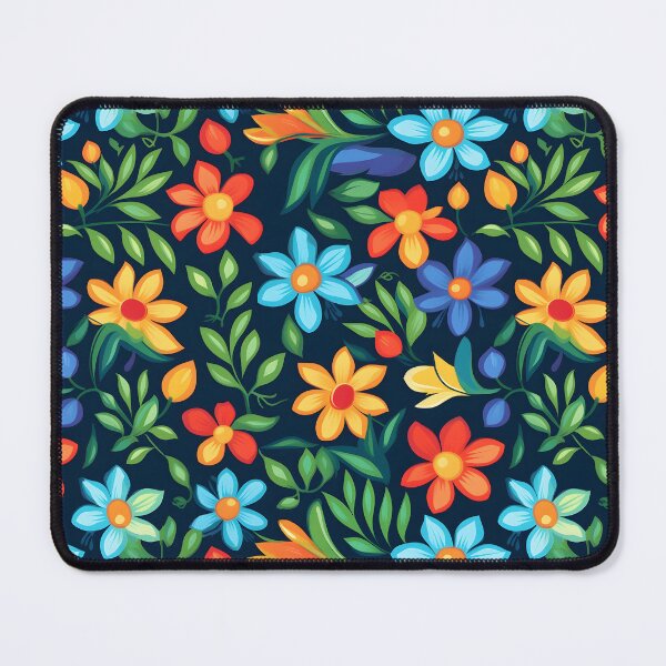 Item preview, Cheerful Blooms: Vibrant Floral Pattern designed and sold by AdventurerPack.