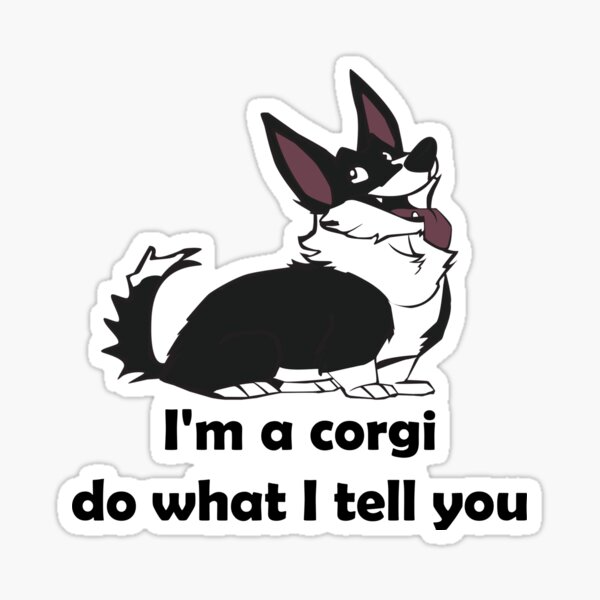 Corgi Club Stickers Redbubble - roblox library decals doge