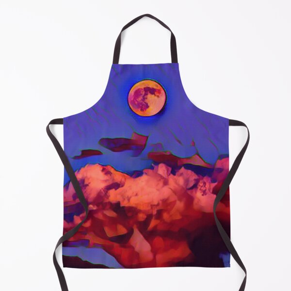 Item preview, Red Moon With Clouds designed and sold by MYSLc.