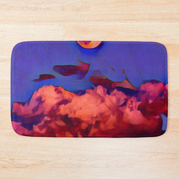 Item preview, Red Moon With Clouds designed and sold by MYSLc.