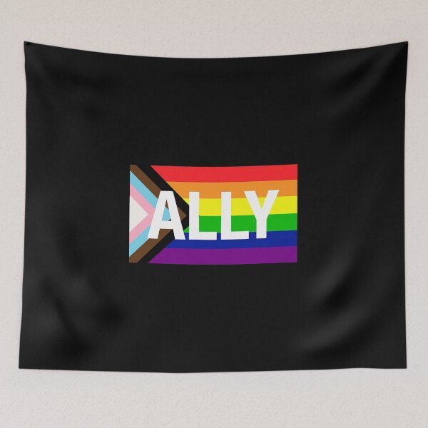 Item preview, Progress Pride Flag ALLY Classic  designed and sold by Marcdomo.