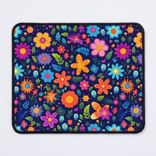 Item preview, Cheerful Blooms: Vibrant Floral Pattern designed and sold by AdventurerPack.