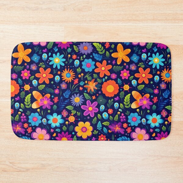 Item preview, Cheerful Blooms: Vibrant Floral Pattern designed and sold by AdventurerPack.