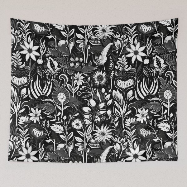 Item preview, "Silent Contrast: The Elegance of Nature in Black and White" designed and sold by SBD-Shop.