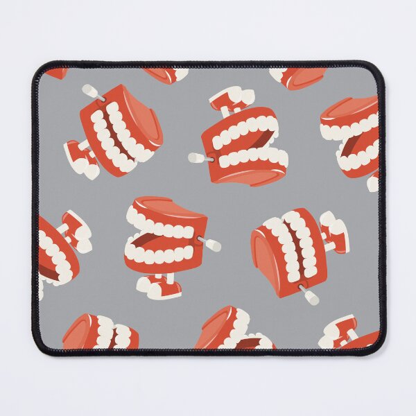Item preview, chattering teeth - gray designed and sold by littlearrow.