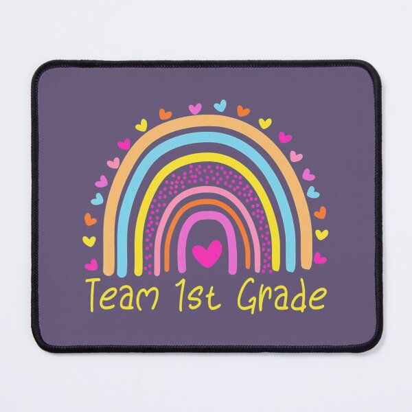 Item preview, First Team 1st Grade Teacher Rainbow designed and sold by vzlqgspf64.