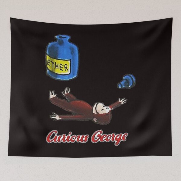Item preview, Curious George Breathes in Ether designed and sold by HollyMado.