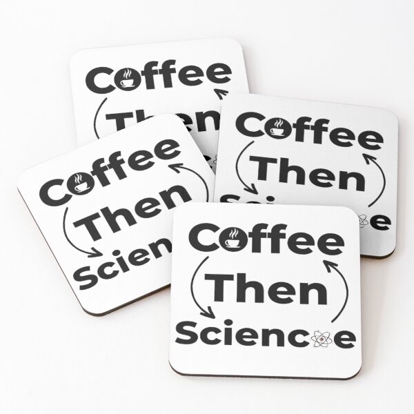 Item preview, Coffee Then Science - coffee lovers  designed and sold by AnimalWorldArtt.