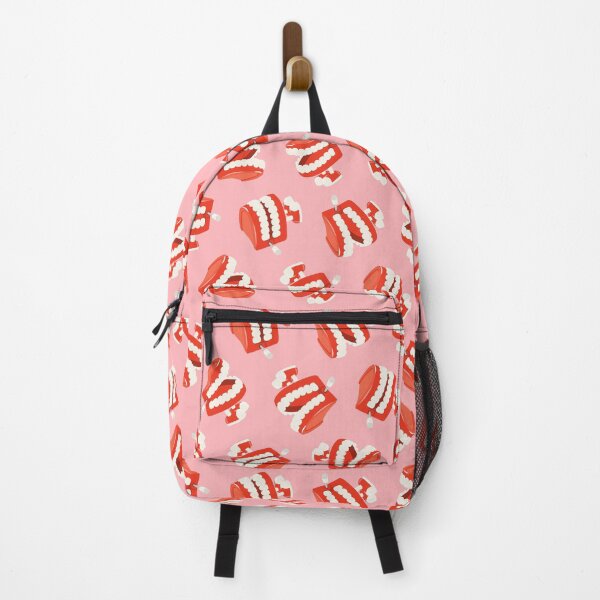 Item preview, chattering teeth - pink designed and sold by littlearrow.