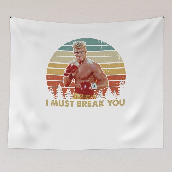 Item preview, Íván Drágo I Must Break You Vintage , Rócky Bálbóa designed and sold by MekhalaSomsi.