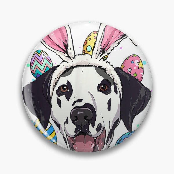 Item preview, Easter Bunny Dalmatian Dog Kids Men designed and sold by MCXShop.