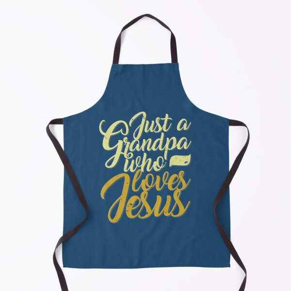 Item preview, Mens Just a Grandpa Who Loves Jesus Christian FaithGift designed and sold by PRIAMWORLD.