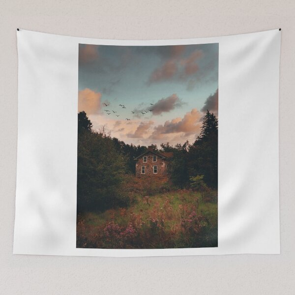 Item preview, Cottage in the Forest Fall Edition designed and sold by Pin It! Originals.