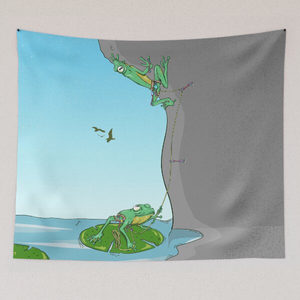 Item preview, Frog Rock Climbing designed and sold by piedaydesigns.