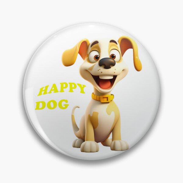 Item preview, Happy Fun Dog designed and sold by MinimalAesthet.