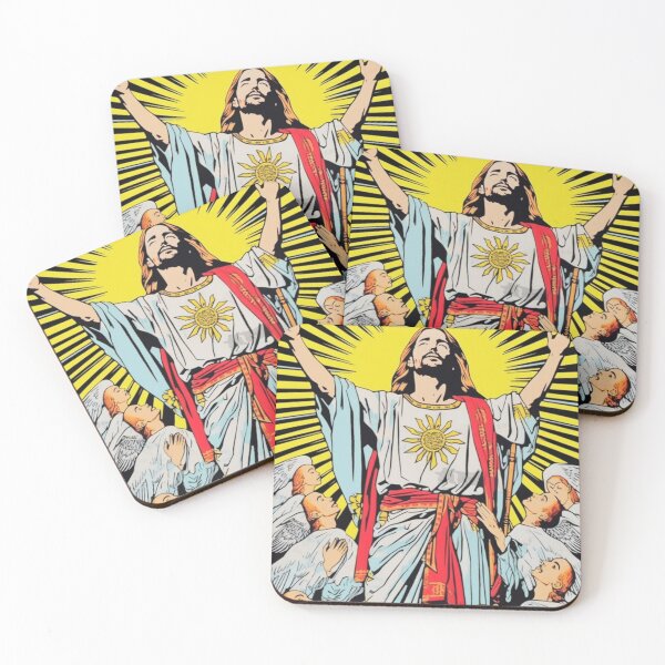 Item preview, Biblical: Jesus Pop Art with Angels designed and sold by Cat-n-Christ.