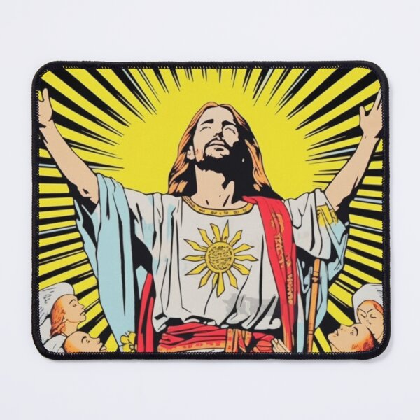 Item preview, Biblical: Jesus Pop Art with Angels designed and sold by Cat-n-Christ.