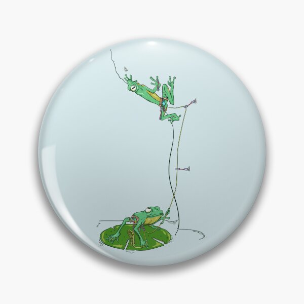 Item preview, Frogs rock climbing designed and sold by piedaydesigns.