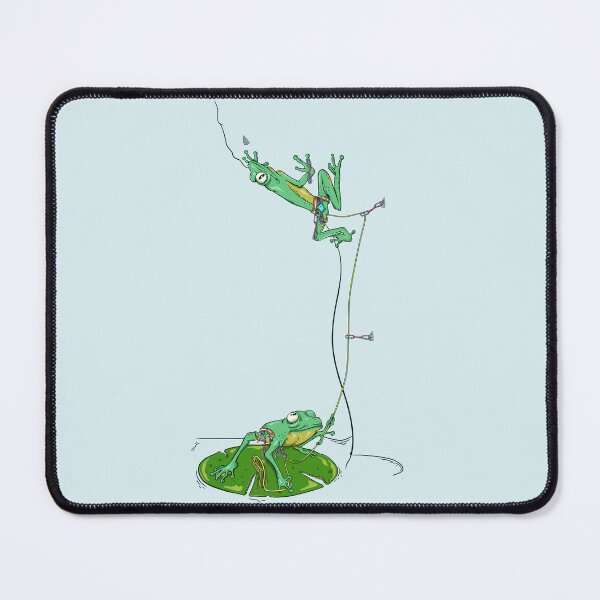Item preview, Frogs rock climbing designed and sold by piedaydesigns.