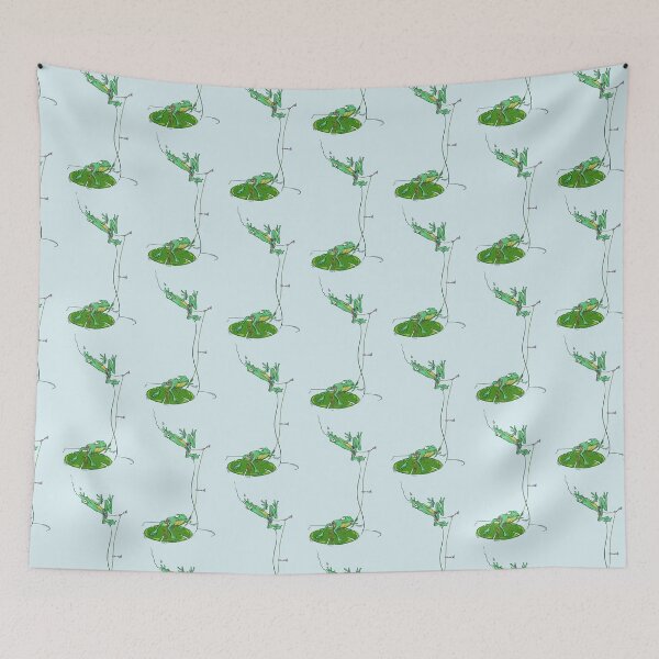 Item preview, Frogs rock climbing designed and sold by piedaydesigns.