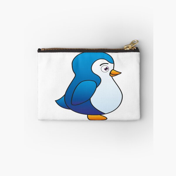 Item preview, green penguin with yellow beak standing sad designed and sold by TaliaBryant45.