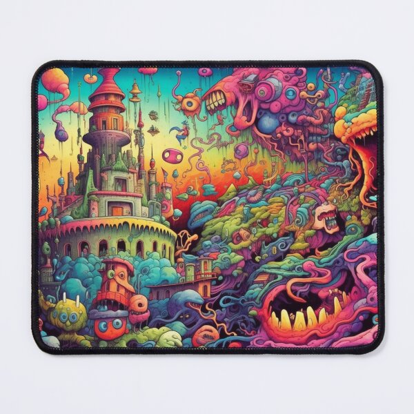 Item preview, Doodle Dreamland: Vibrant Chaotic World designed and sold by Keith & Sandra Barkevich.