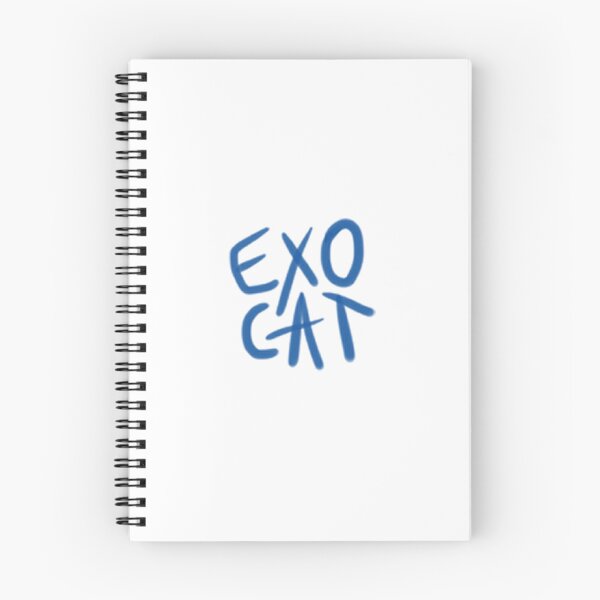 Item preview, cute ExoCat blue cat logo designed and sold by ExoCat Official.