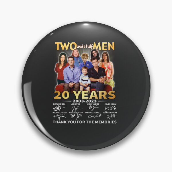 Item preview, Two And A Half Men 20 Years 2003 2023 Signatures Thank You For The Memories designed and sold by DebraMurphy.