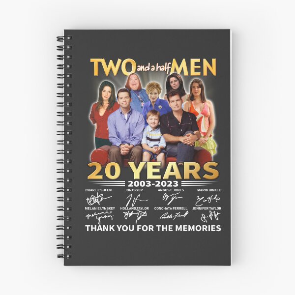 Item preview, Two And A Half Men 20 Years 2003 2023 Signatures Thank You For The Memories designed and sold by DebraMurphy.