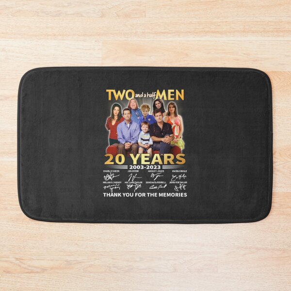 Item preview, Two And A Half Men 20 Years 2003 2023 Signatures Thank You For The Memories designed and sold by DebraMurphy.