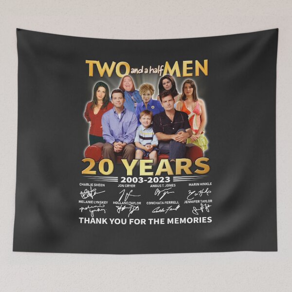 Item preview, Two And A Half Men 20 Years 2003 2023 Signatures Thank You For The Memories designed and sold by DebraMurphy.