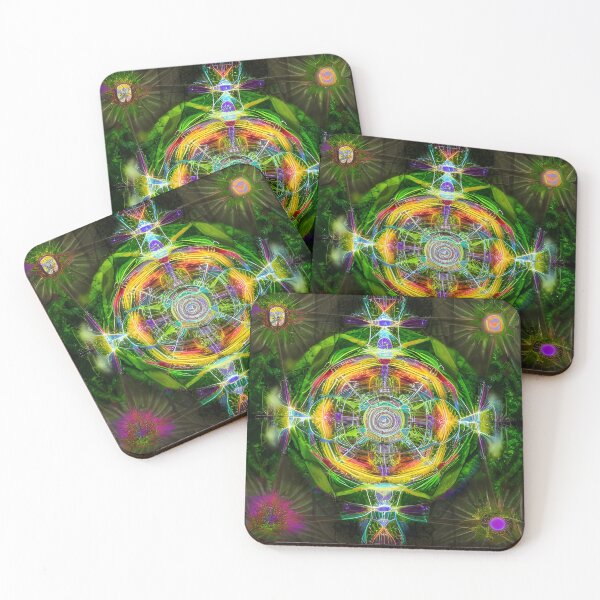 Item preview, Geometric Sanctuary - Psychedelic Visuals designed and sold by NomadicCreative.