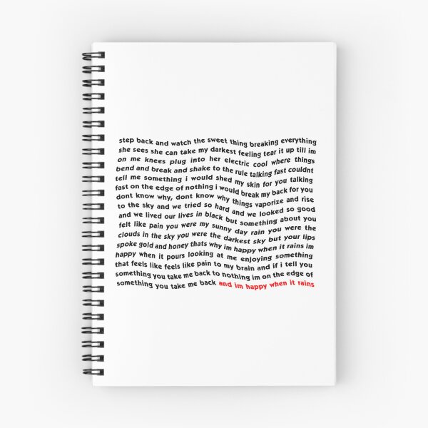 Item preview, And i_m happy when it rains designed and sold by StudioDeMilanos.