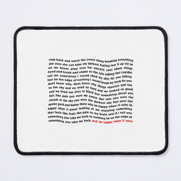 Item preview, And i_m happy when it rains designed and sold by StudioDeMilanos.