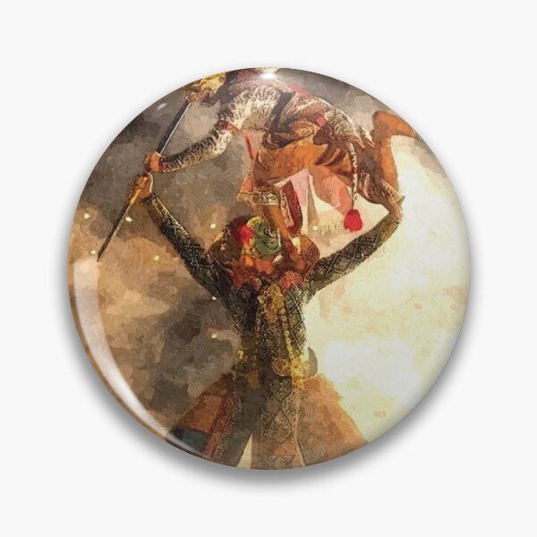 Item preview, Epic battle: Hanuman versus Ravana designed and sold by Era-of-Traveler.