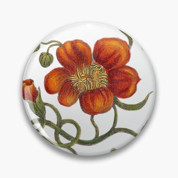Item preview, Orange Nasturtium Flower designed and sold by smthcharles.