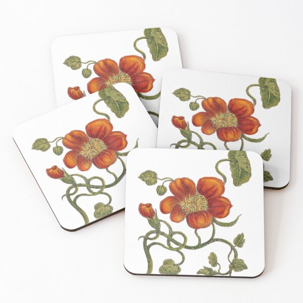Item preview, Orange Nasturtium Flower designed and sold by smthcharles.