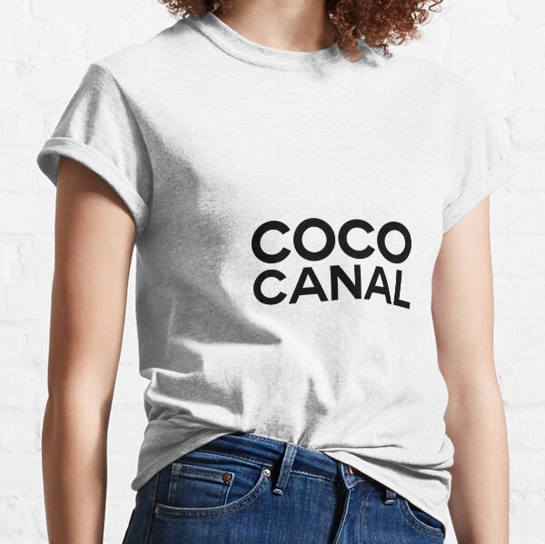 T-shirt COCO CHANEL - BRANCO - Lara Costa - T-shirts Perfeitas