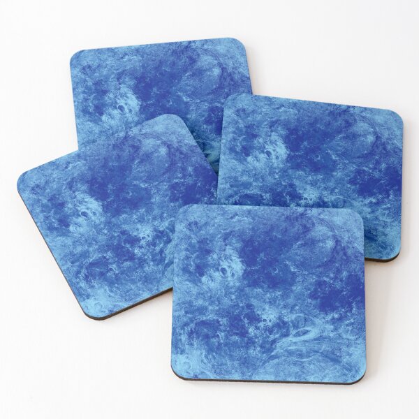 Item preview, Arctic Ocean Blue Splash Marble Abstract designed and sold by patternsoup.