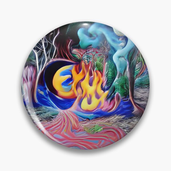Item preview, Bonfire - Landscape Dreamscape designed and sold by NomadicCreative.