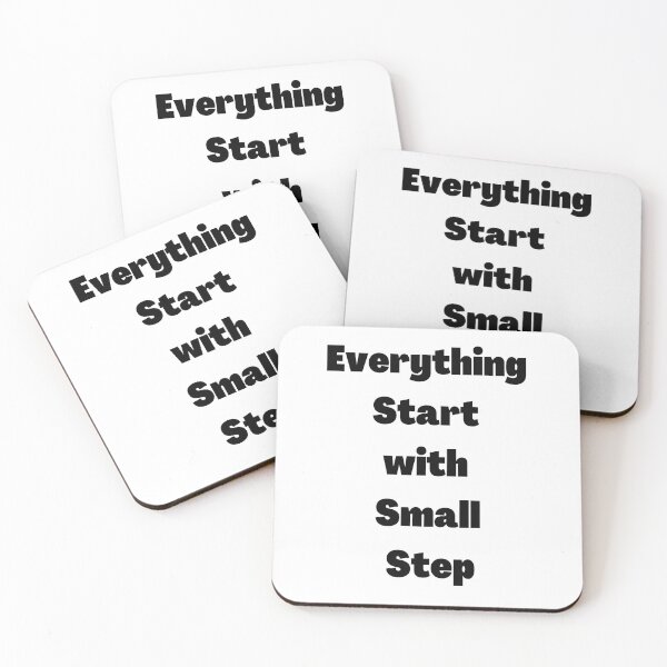 Item preview, everything start with small step designed and sold by nagucv107.