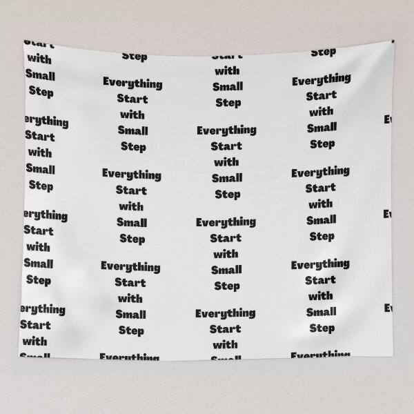 Item preview, everything start with small step designed and sold by nagucv107.