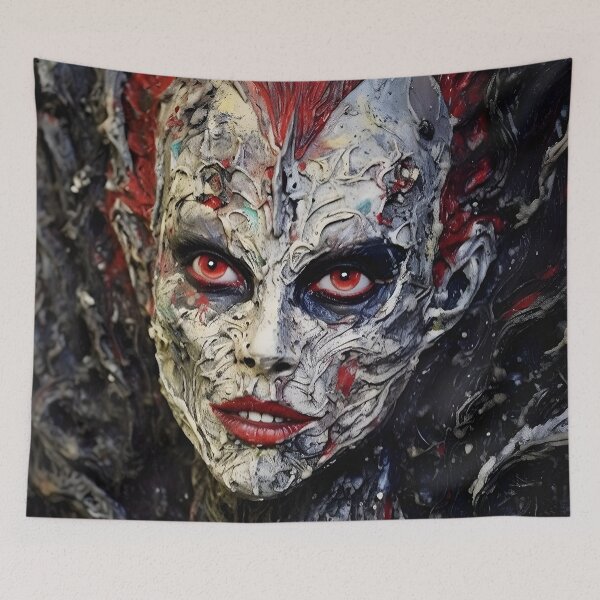 Item preview, Impasto Portrait of Enchantress designed and sold by 20th-eclipse.