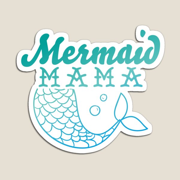 Item preview, Mermaid Mama Mom - Mermaid Birthday Party Shirt designed and sold by AlexQ.