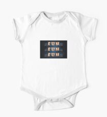Fun Fun Fun - Wall-Art for Hotel-Rooms One Piece - Short Sleeve