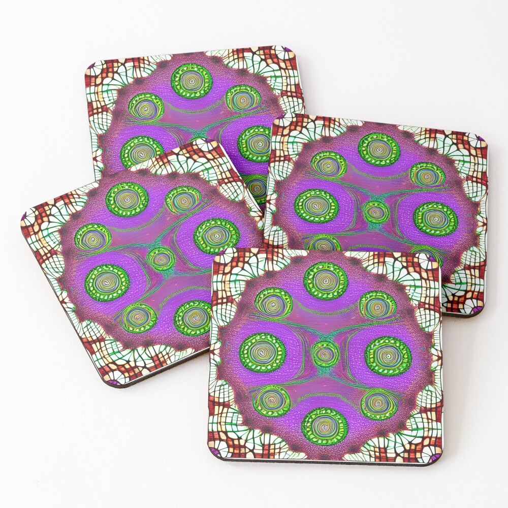 Item preview, Coasters (Set of 4) designed and sold by NomadicCreative.