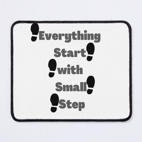 Item preview, everything start with small step  designed and sold by nagucv107.