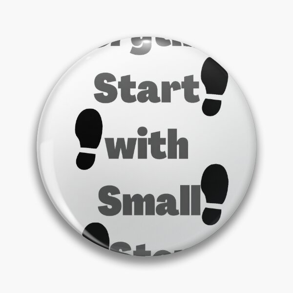 Item preview, everything start with small step  designed and sold by nagucv107.