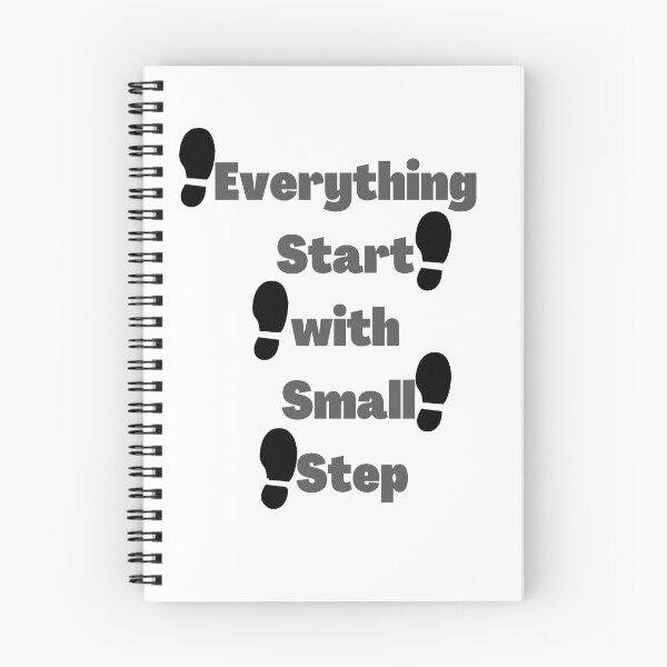 Item preview, everything start with small step  designed and sold by nagucv107.