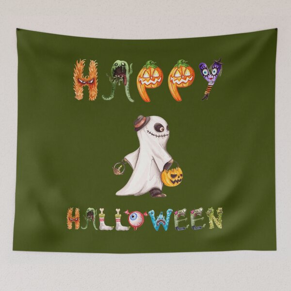 Item preview, Happy Halloween Monster Alphabet Trick Or Treat 	 	 designed and sold by aulcuvqmsr89.